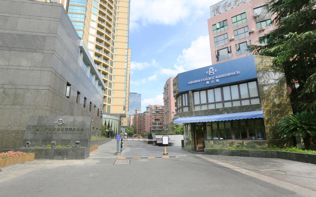 Green Court Residence Jinqiao Diamond Shanghai Exteriör bild